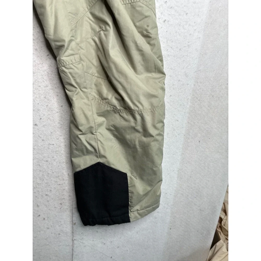 Columbia Mens S Snow Pants Sage Green Insulated Ski Snowboard Belted Trousers